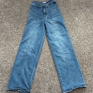 Stylish Blue Flare Women's Jeans